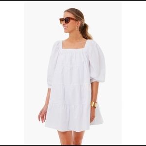 Pomander Place | Tuckernuck Women's White Halile Dress Size M - NWOT